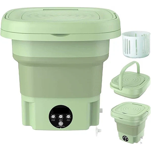 LavaGo™ - Lavadora 8 Litros Plegable Portátil