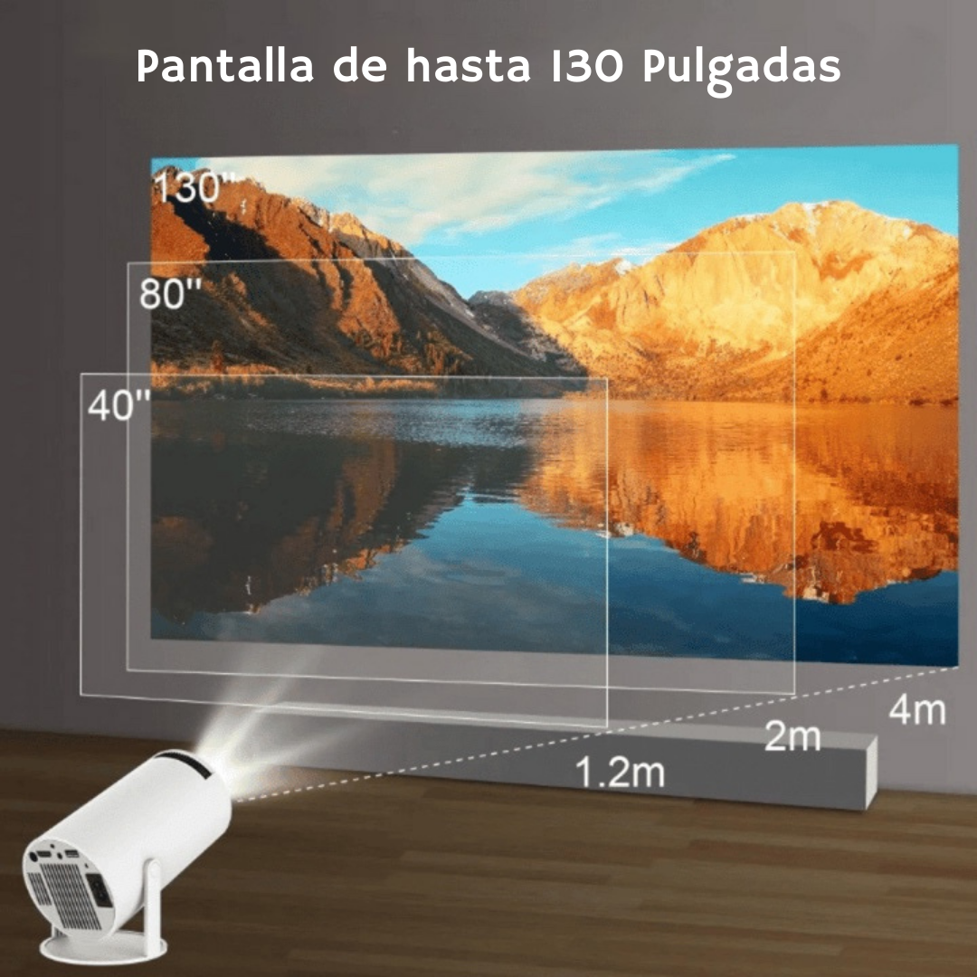 Proyector Portátil 4K
