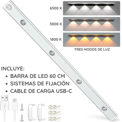 Barra LED con sensor 60 CM