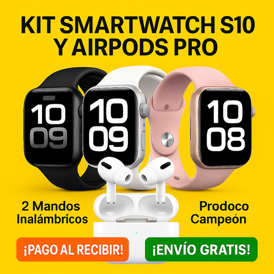 Airwatch Serie 10 Pro Max+Airpods Pro ¡Gratis Solo Hoy!