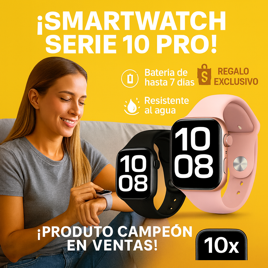Airwatch Serie 10 Pro Max+Airpods Pro ¡Gratis Solo Hoy!