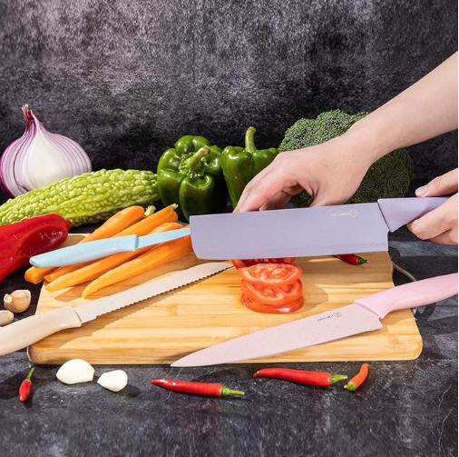 Juego de 6 cuchillos de cocina